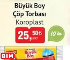 KOROPLAST BÜYÜK BOY ÇÖP TORBASI KOROPLAST BÜYÜK BOY ÇÖP TORBASI